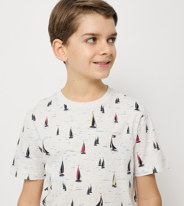 Tommy Hilfiger Clothing - Beige T-shirts