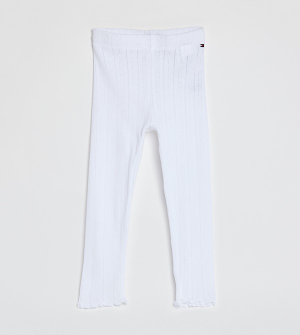 Tommy Hilfiger  Bottomwear - White leggings