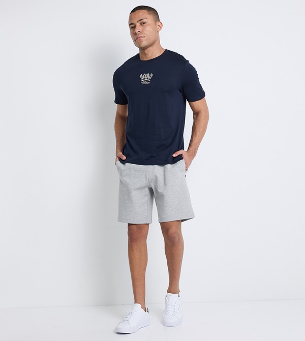 Tommy Hilfiger  Clothing - Navy Round Neck T-Shirts