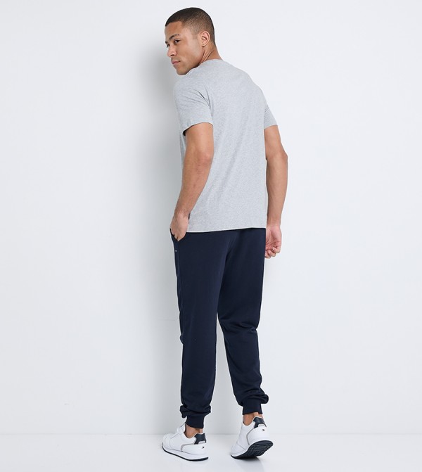 Tommy Hilfiger Men - Grey Round Neck T-Shirts