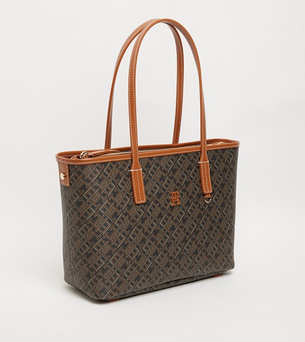 Tommy Hilfiger  - Brown Tote Bags