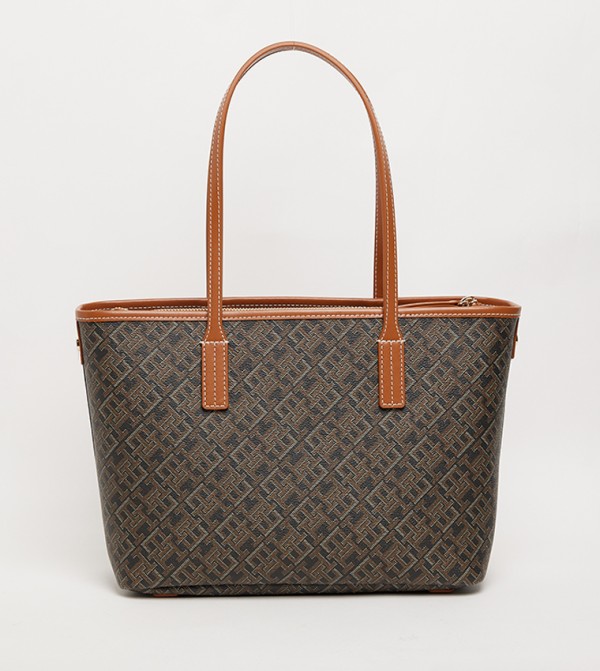 Tommy Hilfiger  - Brown Tote Bags