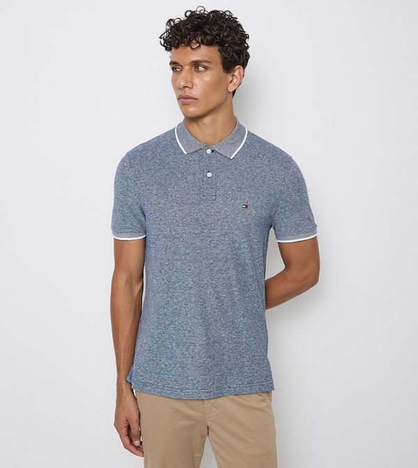 Tommy Hilfiger  Clothing - Blue Polo T-shirts