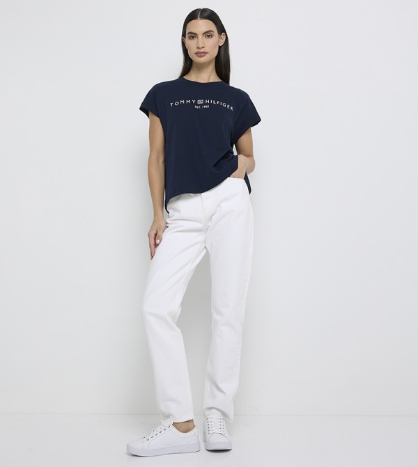 Tommy Hilfiger  Clothing - Navy Casual T-Shirts