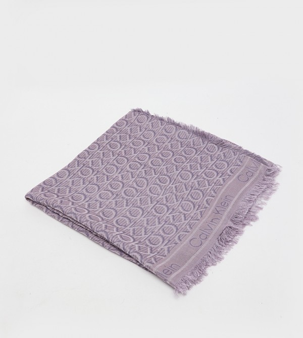 Calvin Klein  Scarves - Purple Woven Scarves