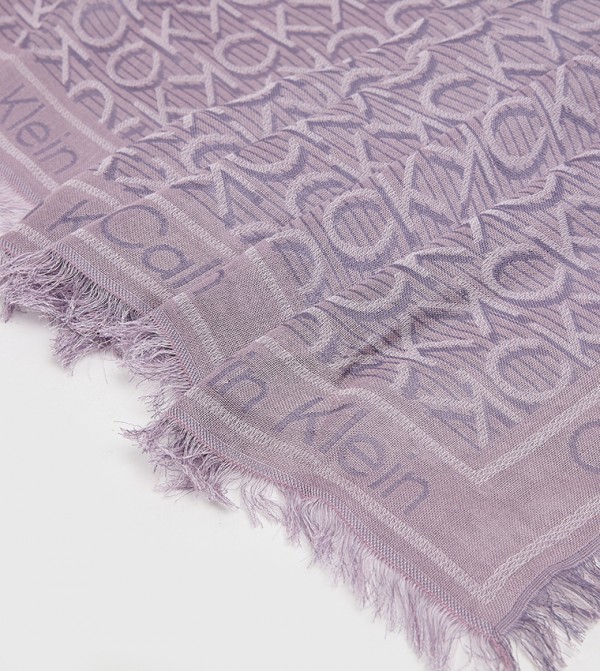 Calvin Klein  Scarves - Purple Woven Scarves