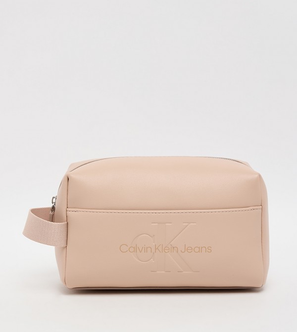 Calvin Klein Jeans  Cosmetic Bags - Beige Cosmetic Organizers