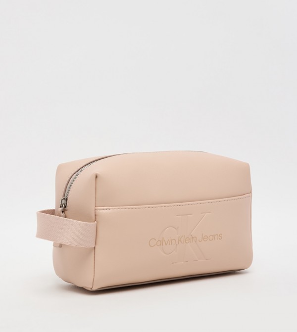 Calvin Klein Jeans  Cosmetic Bags - Beige Cosmetic Organizers