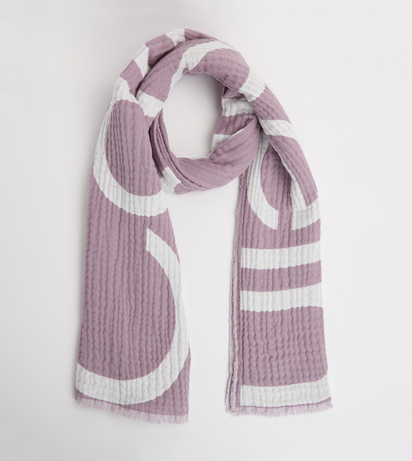 Calvin Klein  Scarves - Purple Woven Scarves