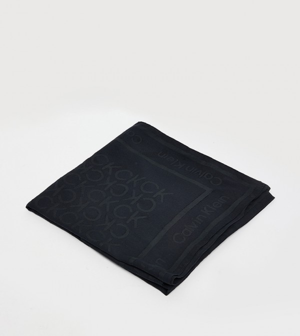 Calvin Klein  Scarves - Black Woven Scarves