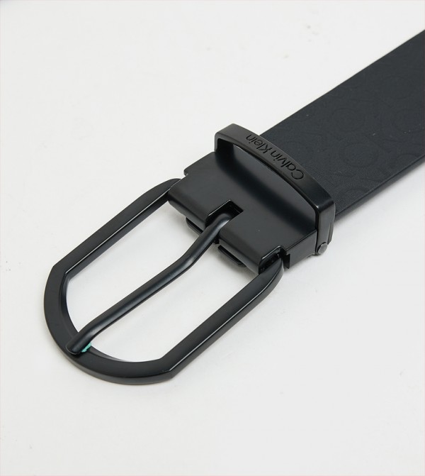 كالفين كلاين  أحزمة - أسود Leather Belts