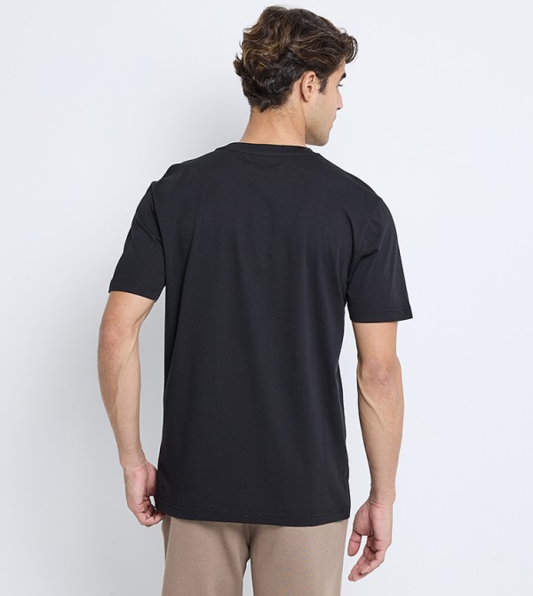 Calvin Klein Calvin Klein - Black Round Neck T-Shirts