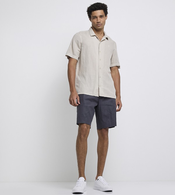 Calvin Klein  Short Sleeves - Beige Short Sleeves
