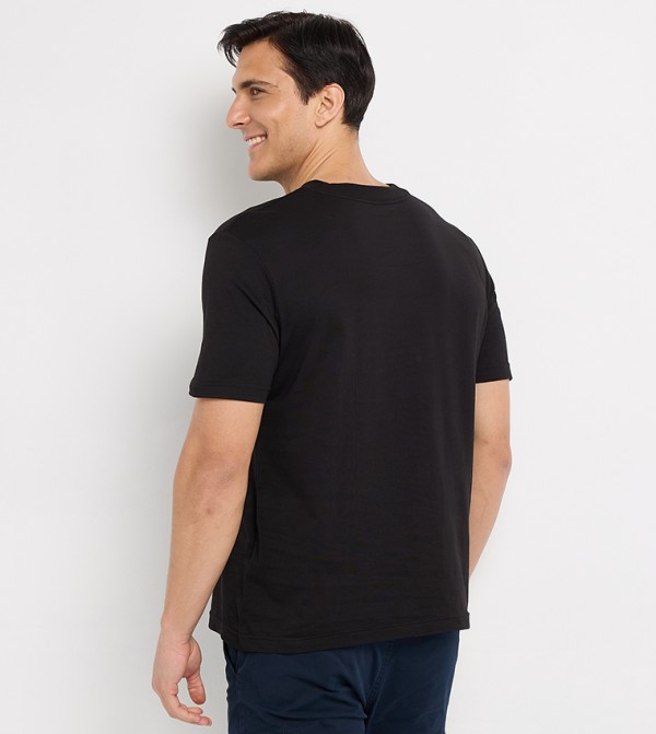 Calvin Klein Jeans Calvin Klein Jeans - Black Round Neck T-Shirts