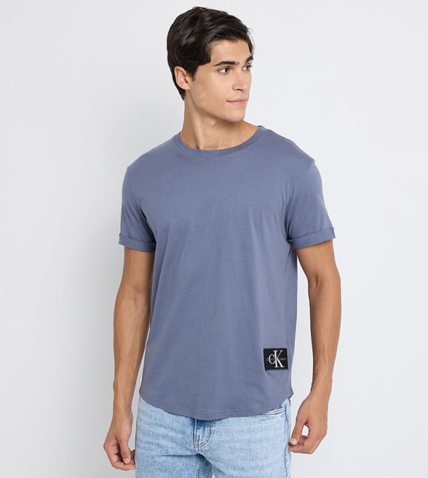 Calvin Klein Jeans Calvin Klein - Grey Round Neck T-Shirts