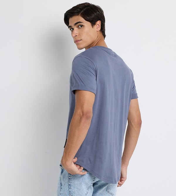 Calvin Klein Jeans Calvin Klein - Grey Round Neck T-Shirts