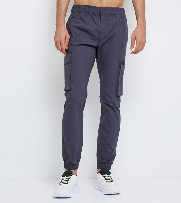 Calvin Klein Jeans  Pants & Chinos - Grey Cargos