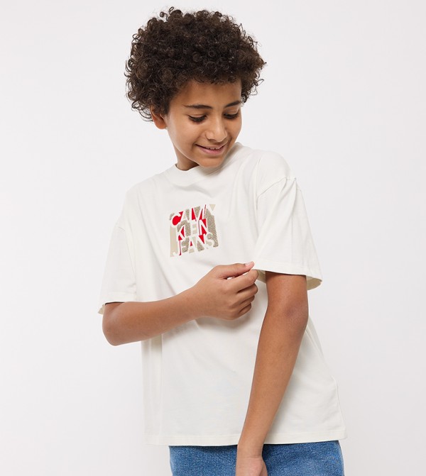 Calvin Klein  - White T-shirts