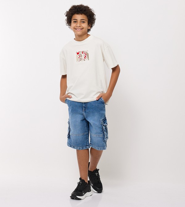 Calvin Klein  - White T-shirts