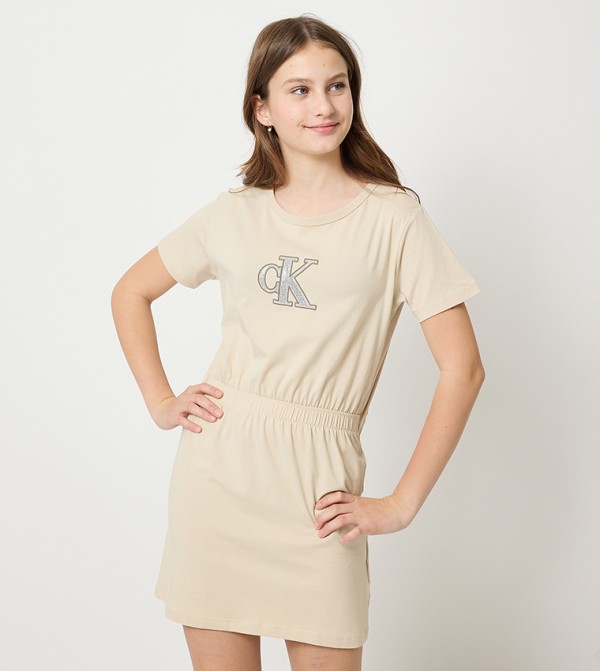 Calvin Klein Calvin Klein - Beige Casual Dress