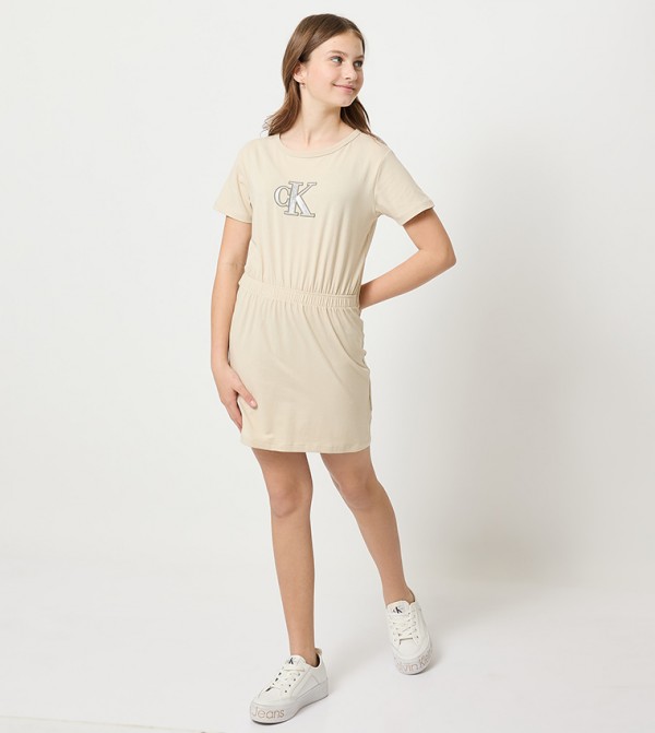 Calvin Klein Calvin Klein - Beige Casual Dress