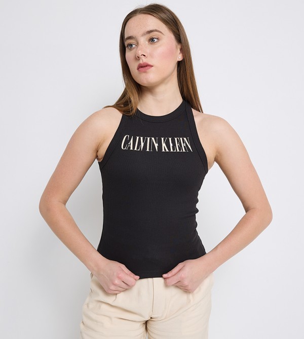 Calvin Klein Jeans Calvin Klein - Black Sleeveless Tops