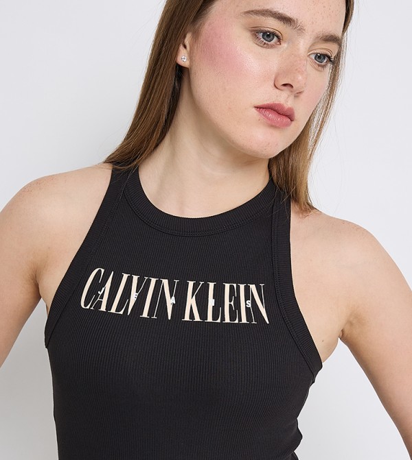Calvin Klein Jeans Calvin Klein - Black Sleeveless Tops