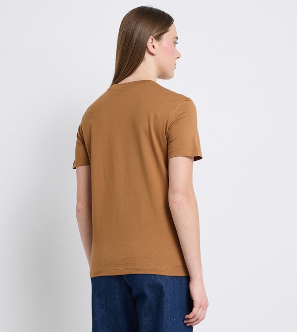 Calvin Klein Jeans Calvin Klein - Brown Short Sleeve T-Shirts