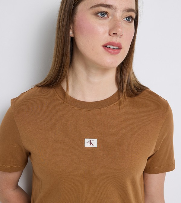 Calvin Klein Jeans Calvin Klein - Brown Short Sleeve T-Shirts