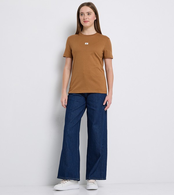 Calvin Klein Jeans Calvin Klein - Brown Short Sleeve T-Shirts