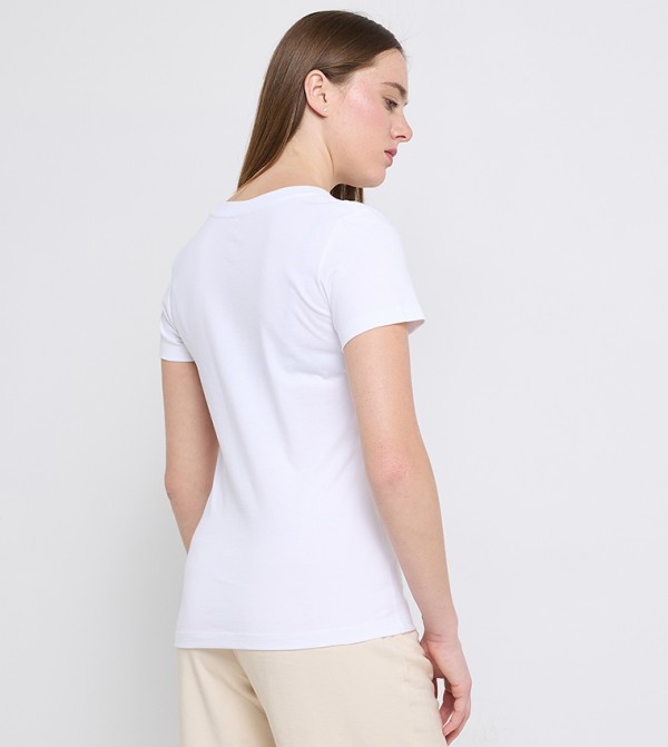 Calvin Klein Jeans Calvin Klein - White Short Sleeve T-Shirts