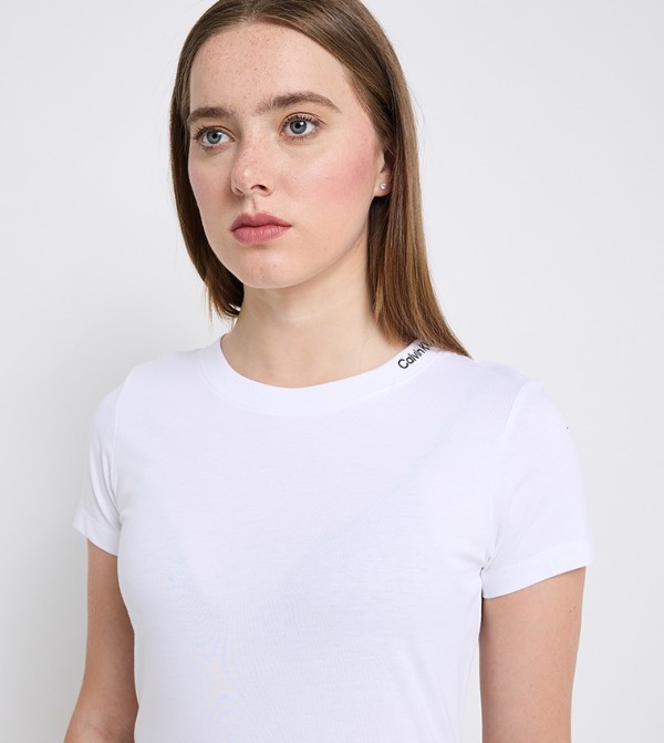 Calvin Klein Jeans Calvin Klein - White Short Sleeve T-Shirts