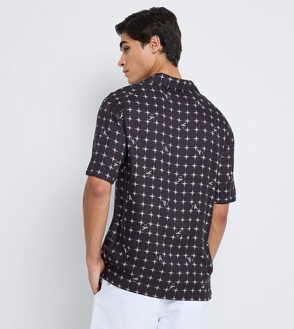 كالفين كلاين  - أسود Short Sleeves
