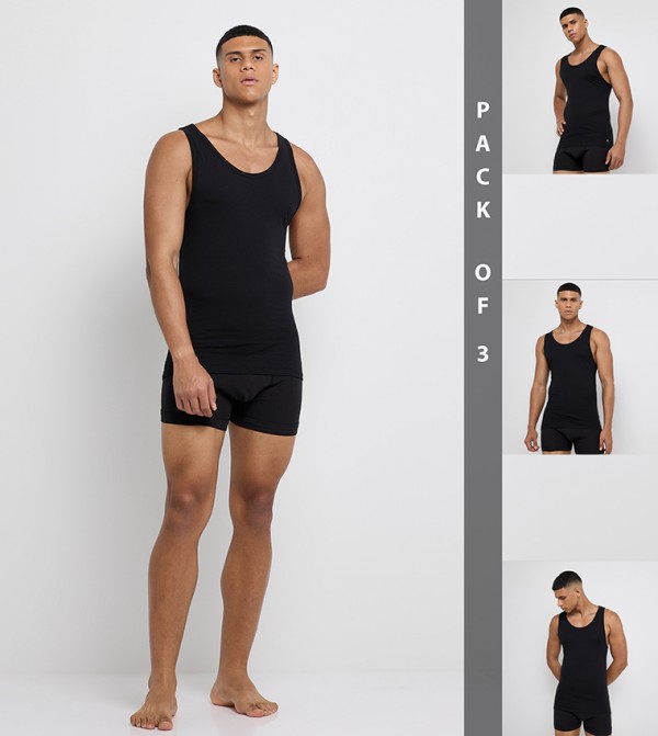 Calvin Klein  - Black Vests