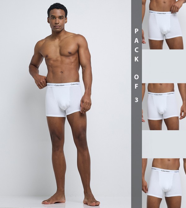 Calvin Klein Calvin Klein - White Trunks & Briefs