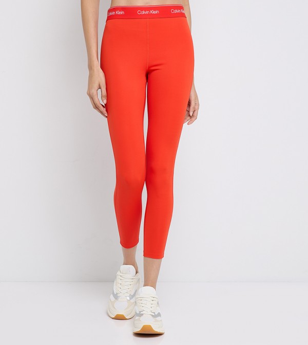 Calvin Klein  - Red leggings