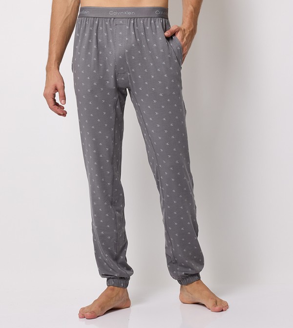 كالفين كلاين  ملابس النوم  - رمادي Bottoms