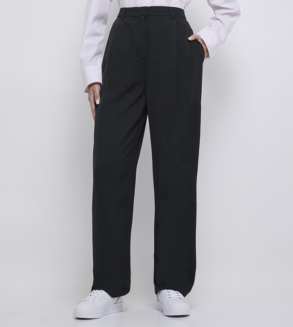 Tommy Hilfiger  Clothing - Black Casual Pants
