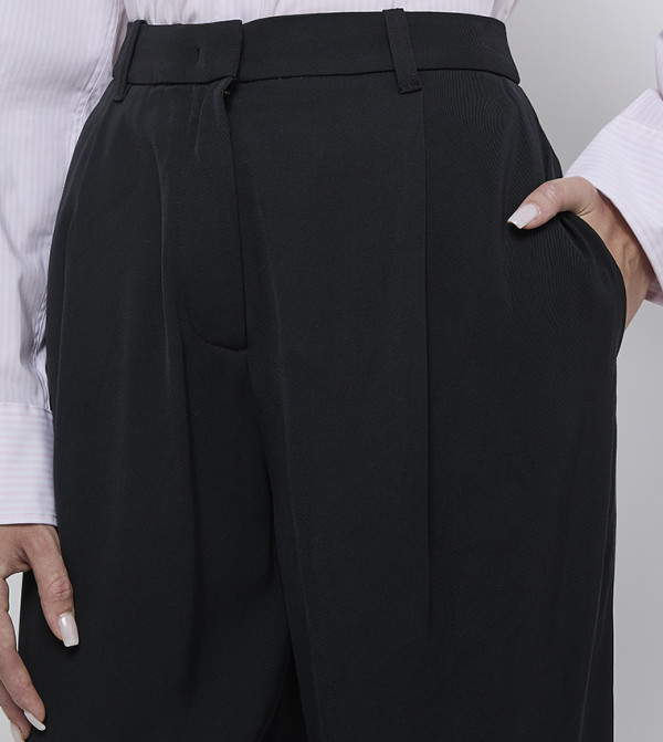 Tommy Hilfiger  Clothing - Black Casual Pants