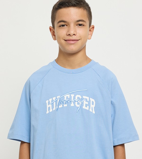 Tommy Hilfiger  T-Shirts - Blue T-shirts