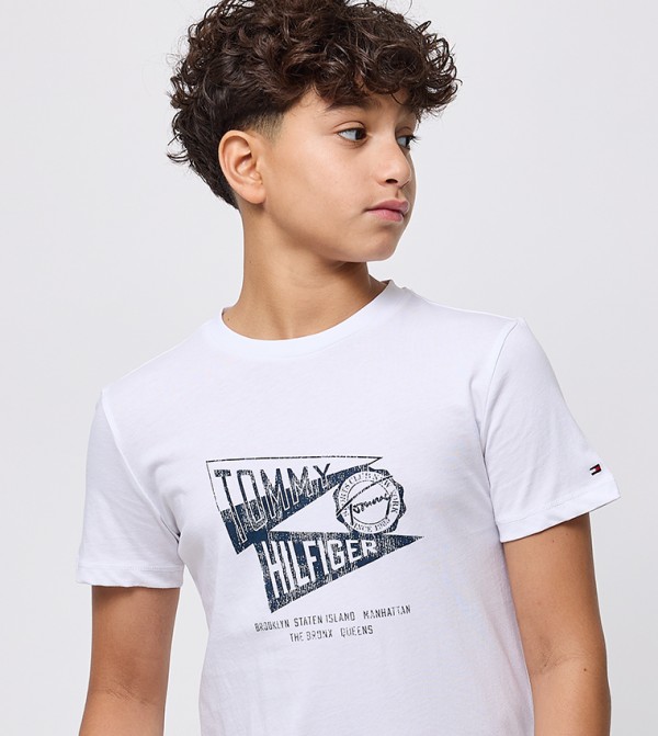 Tommy Hilfiger  Topwear - White T-shirts