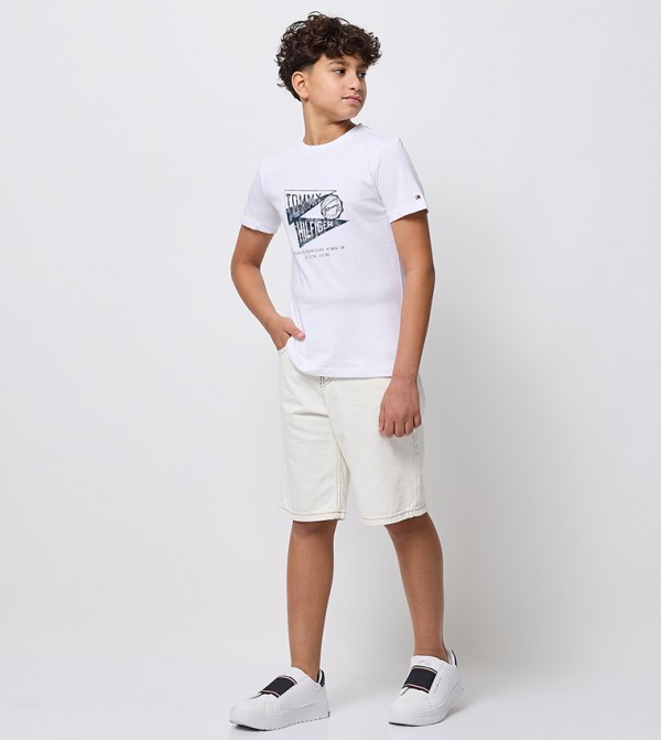 Tommy Hilfiger  Topwear - White T-shirts