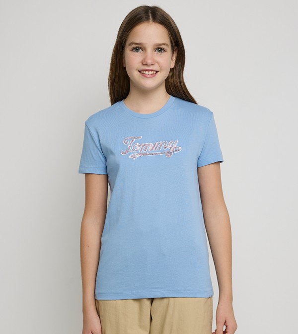 Tommy Hilfiger  T-Shirts - Blue T-shirts