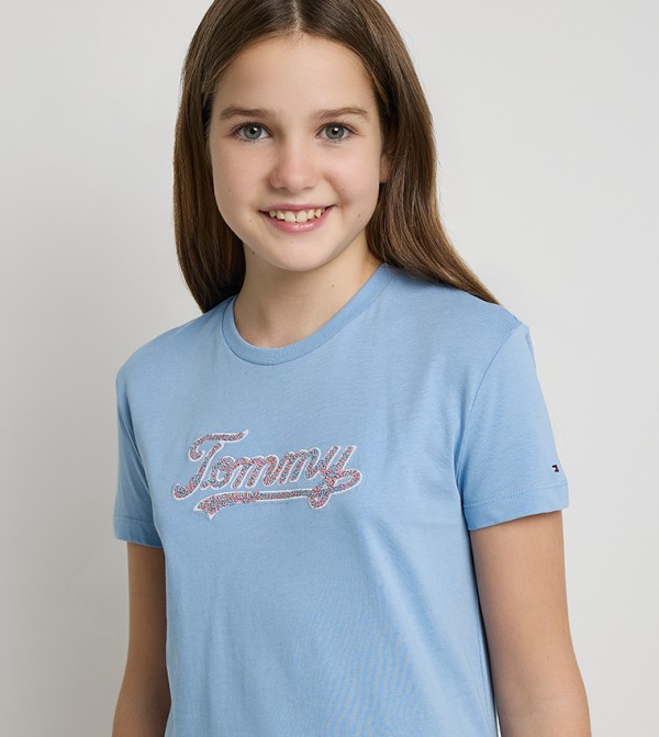 Tommy Hilfiger  T-Shirts - Blue T-shirts
