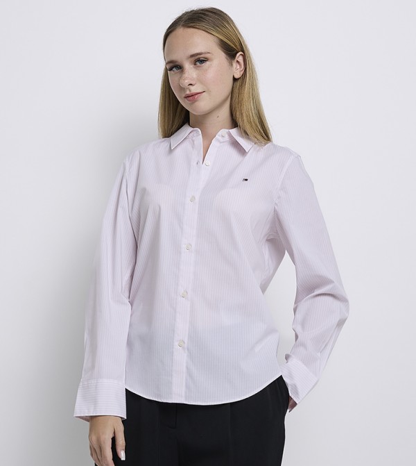 Tommy Hilfiger  Shirts - Pink Shirts