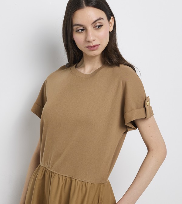 Tommy Hilfiger Tommy Hilfiger - Brown Casual Dresses