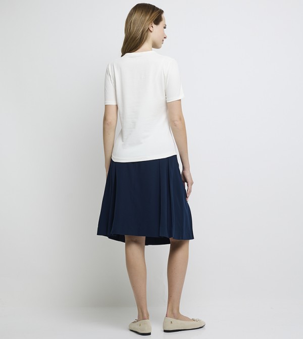 تومي هيلفيغر  تيشيرتات - بيج فاتح  Short Sleeve T-Shirts