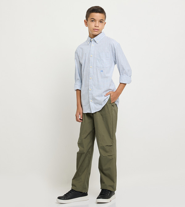 تومي هيلفيغر  السراويل - أخضر السراويل