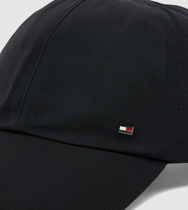 تومي هيلفيغر  كابات وقبعات - أسود قبعات