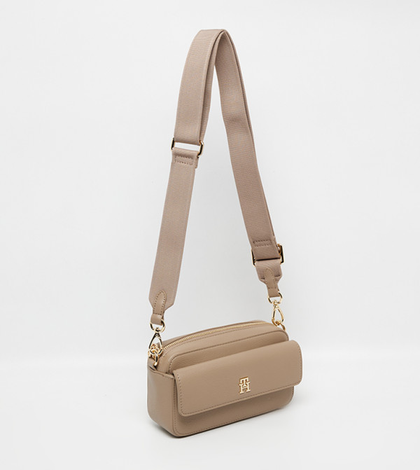 تومي هيلفيغر  حقائب - بيج Cross Body Bags